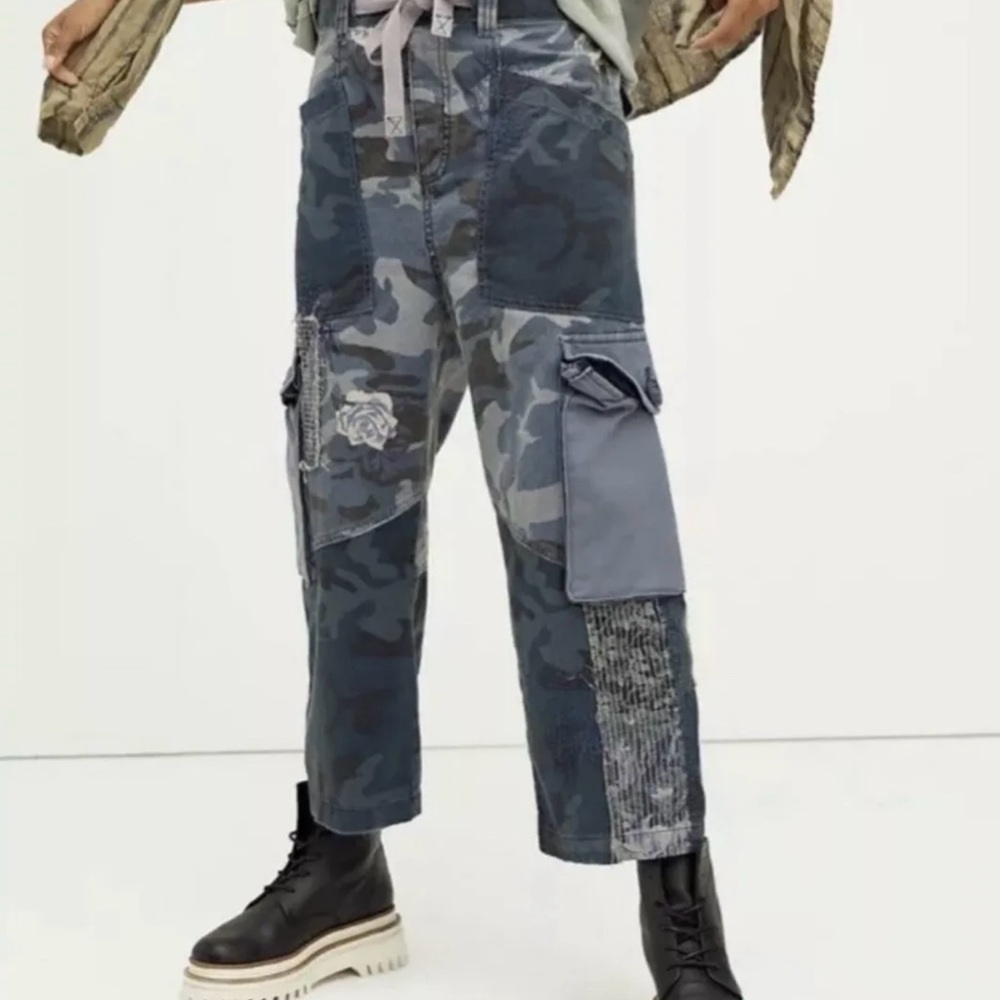 Free People Harem Zion Cargo Pants M